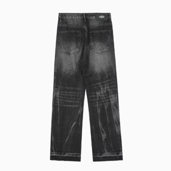 CasualCity Men’s Baggy Pants Black Relaxed Fit - Image 2
